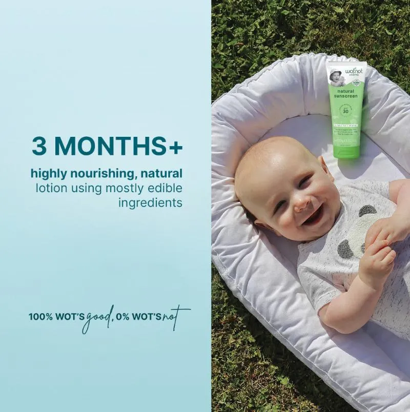 30 SPF Natural Baby Sunscreen - 3x Bulk