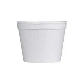 500ml Disposable Poly Foam Ice Cream Tubs 100pack