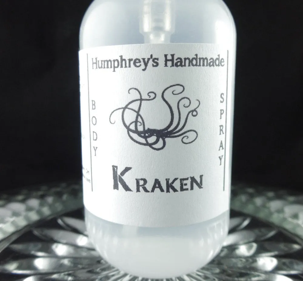 KRAKEN Men's Body Spray | Aqua Di Geo Type | All Natural |