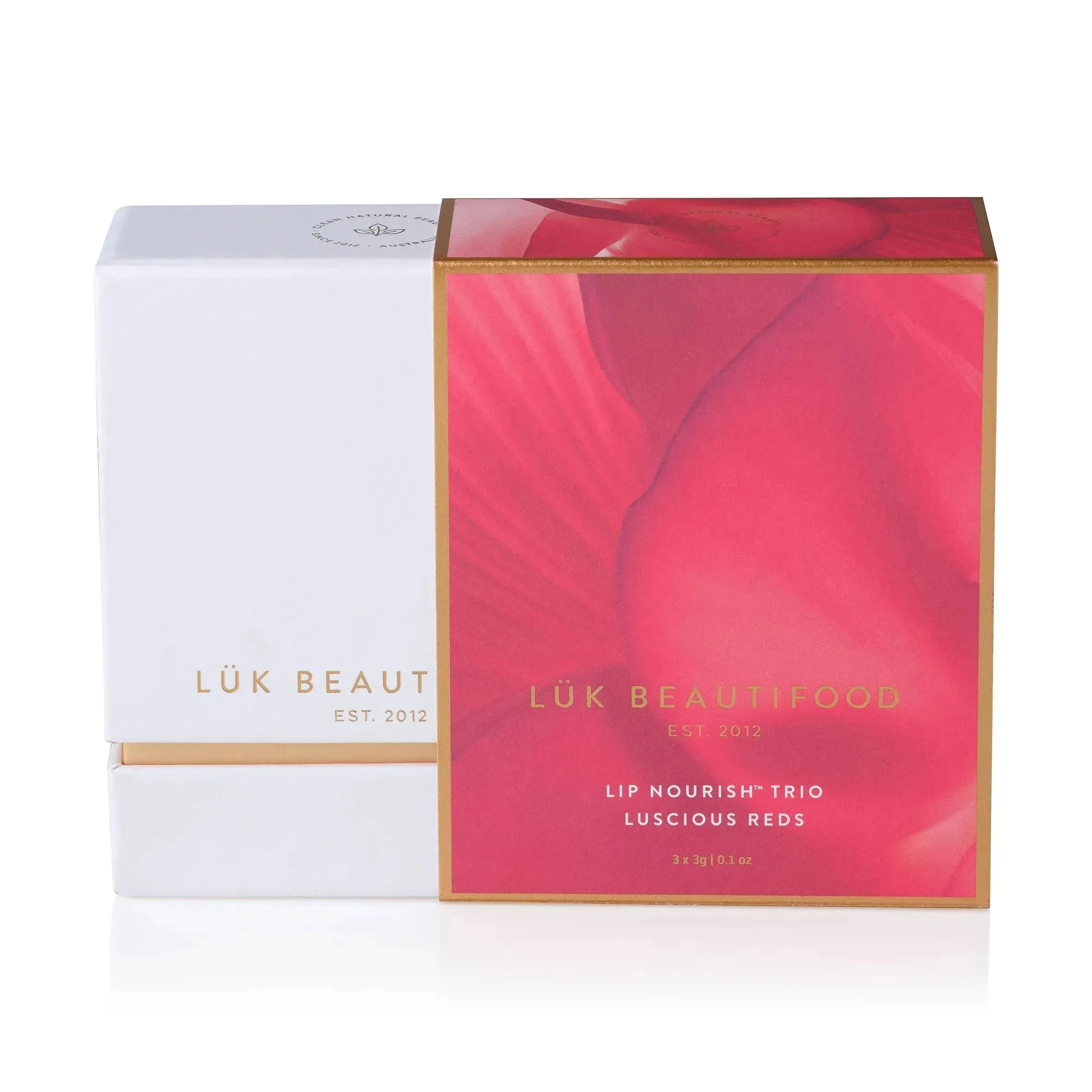 Luk Lip Nourish Trio - Luscious Reds