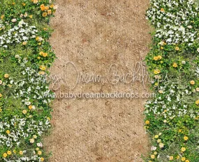Simple Spring Path Floor Fabric Drop (CC)