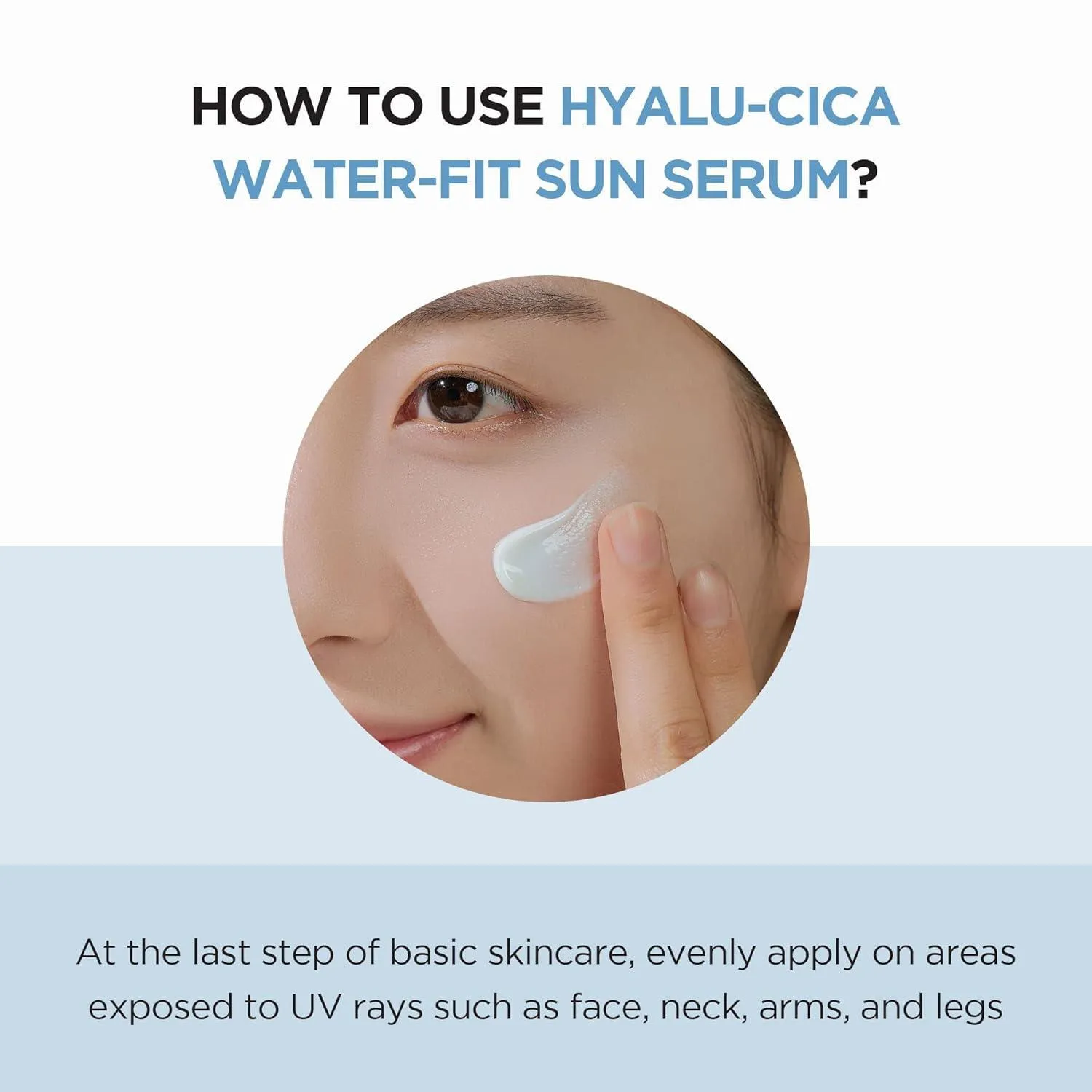 Skin1004 - HYALU-CICA WATER-FIT SUN SERUM SPF50  PA     - 50ml