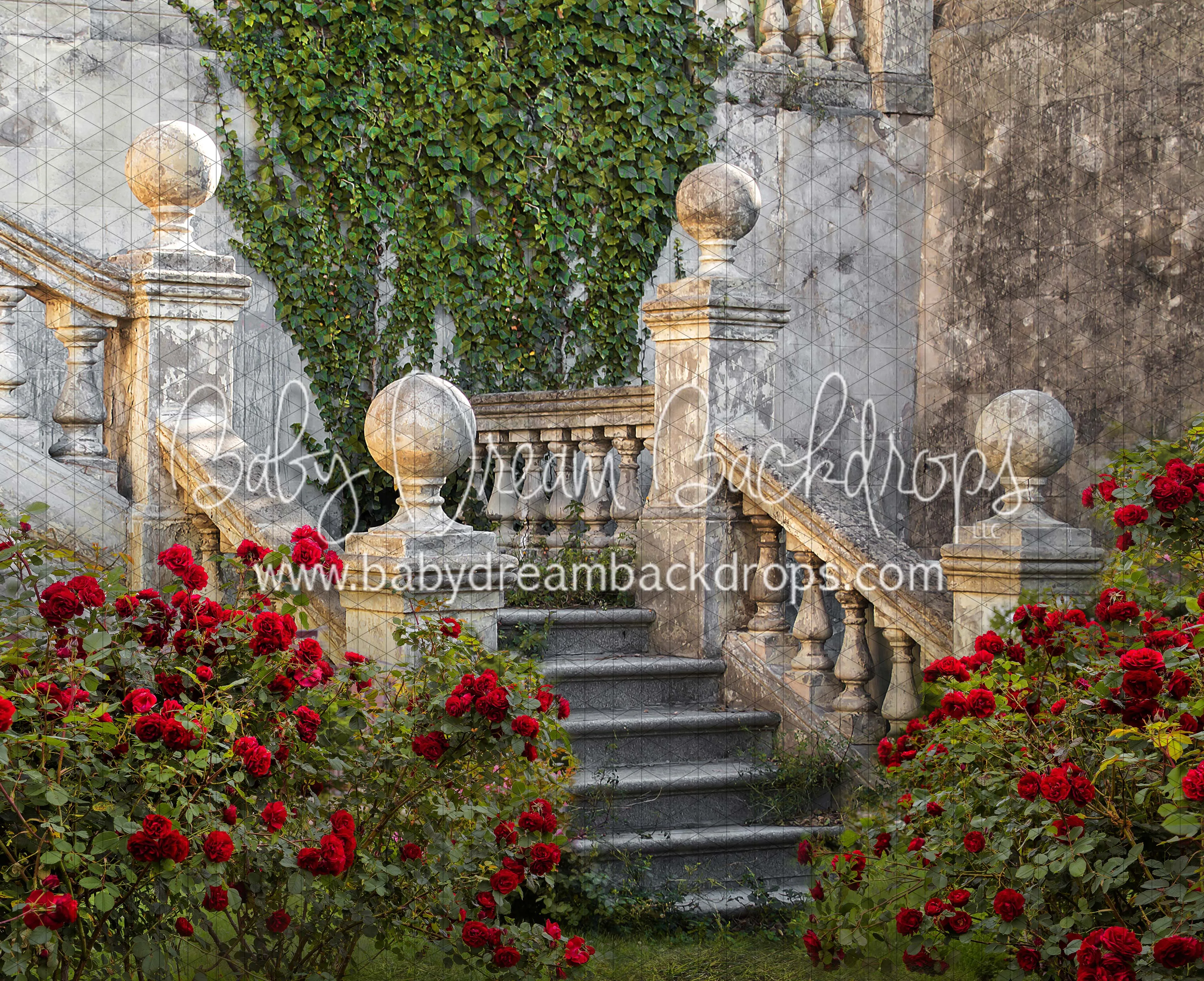 Welcome Rose Stairway (CC)