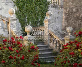 Welcome Rose Stairway (CC)